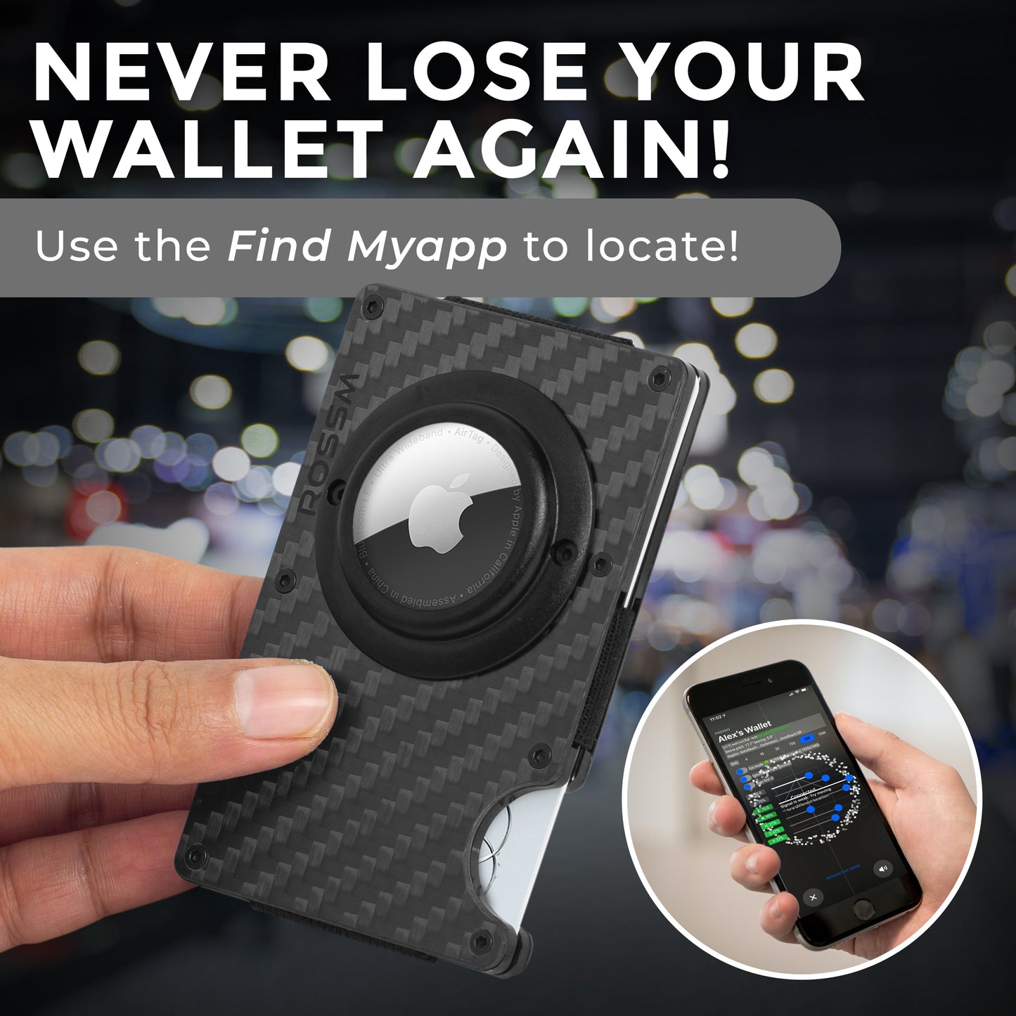 AirTag -  Carbon Fiber