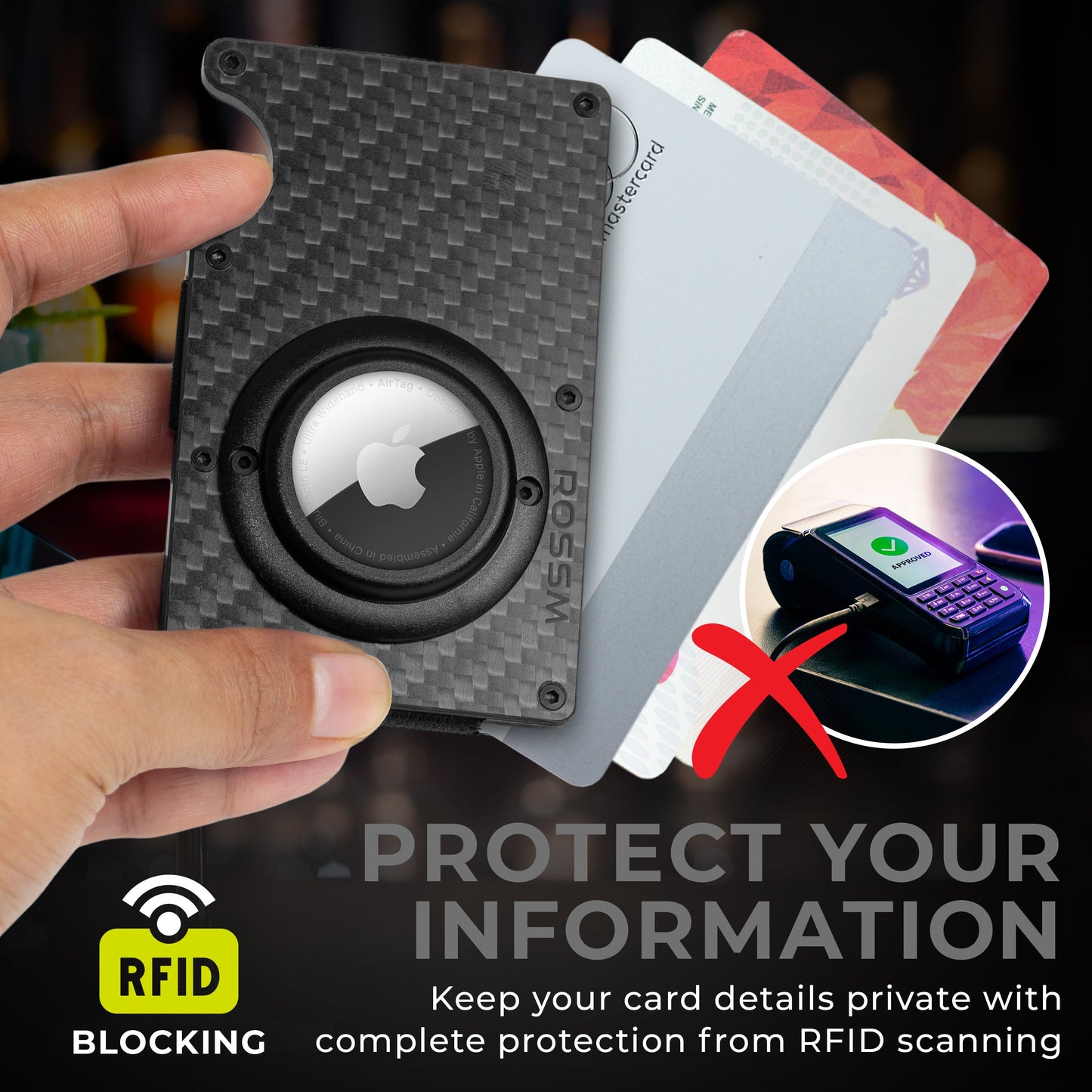 AirTag -  Carbon Fiber